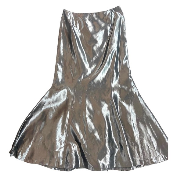 Alexander by Daymor Couture Mother of the Bride 2 Piece Mermaid Dress Sz 12 Gray - Picture 9 of 13